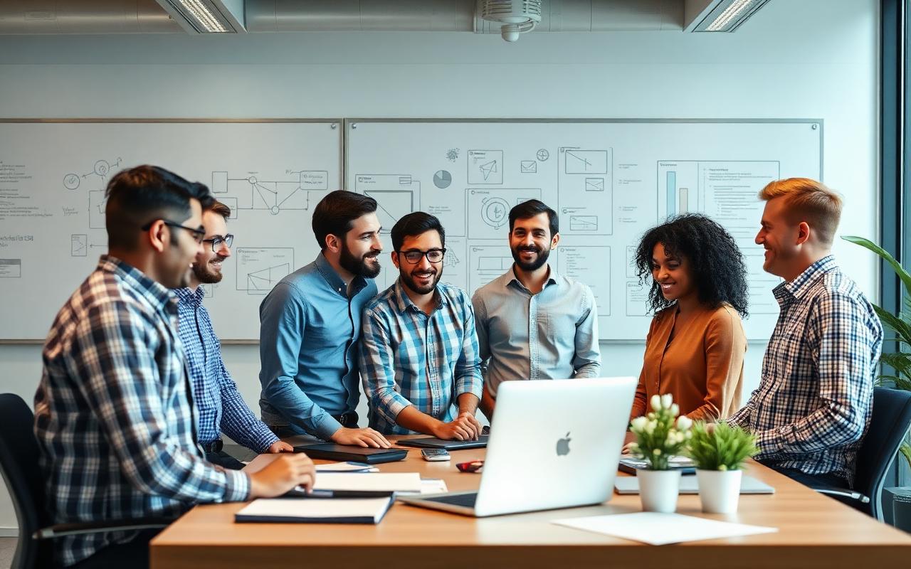 Paint & Connect team in office